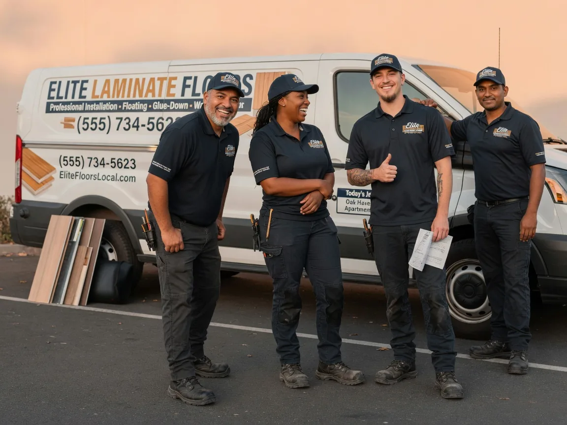Laminate flooring installation company in New Hill, NC